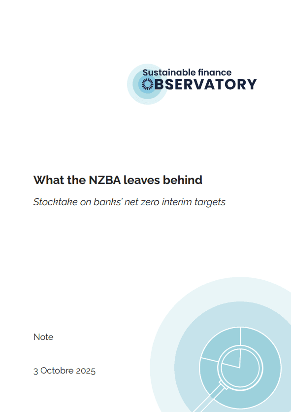 What the NZBA leaves behind - Sustainable Finance Observatory What the NZBA leaves behind